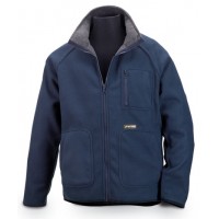 CASACO FORRO POLAR AZUL/CINZA REV 288-FPR 